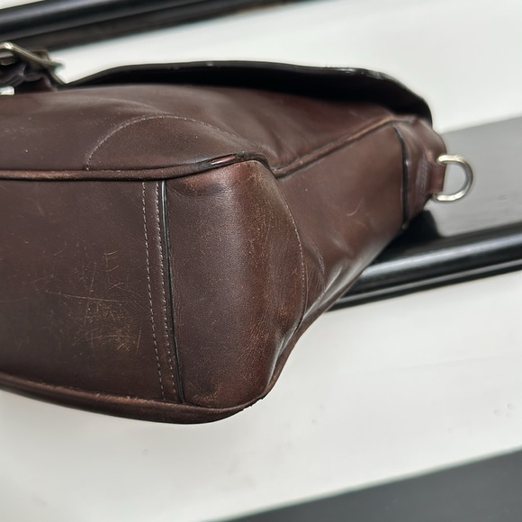 Coach vintage genuine leather briefcase # 70304 Transatlantic Flap Business - Picture 14 of 15